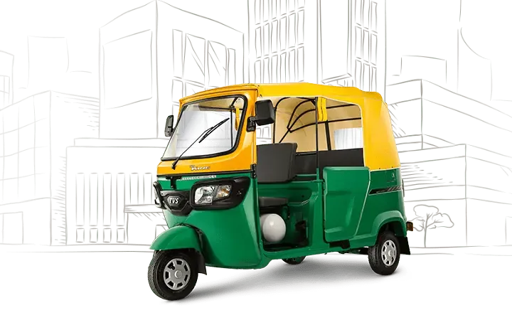 TVS King Deluxe passenger auto